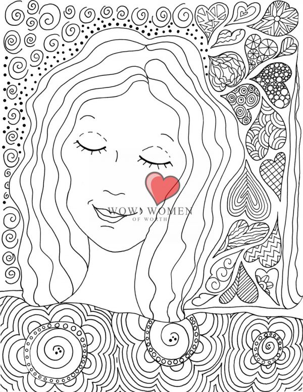 WOW! Women Of Destiny - Dreamy Coloring Page
