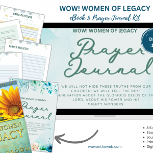 WOW Women of Legacy Book n Prayer Journal