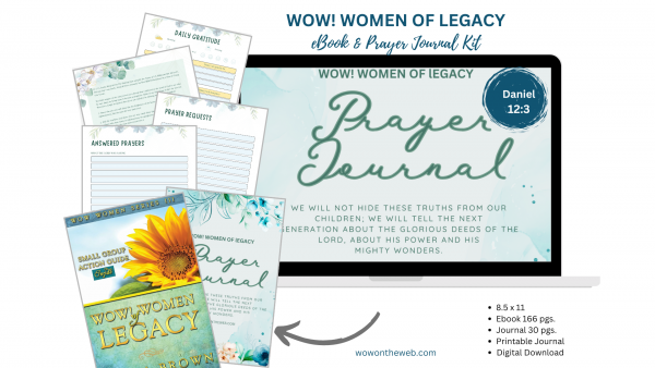 WOW Women of Legacy Book n Prayer Journal